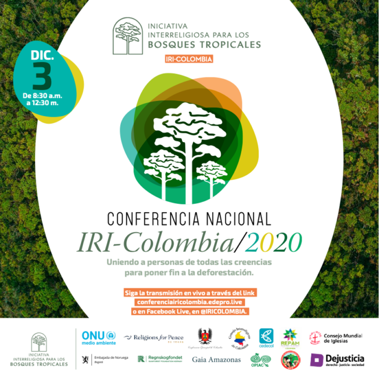 IRI Colombia national conference Interfaith Rainforest Initiative